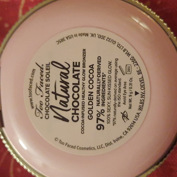 *New in Box* Too Faced Natural Chocolate Bronzer in Golden Cocoa. - Picture 5 of 5